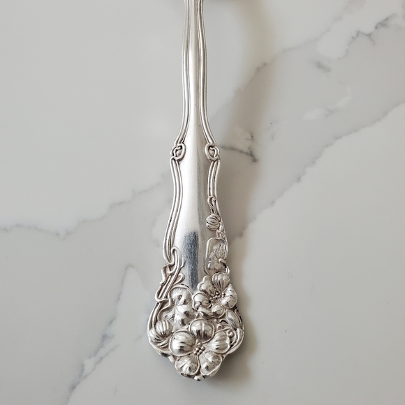 Wm Rogers BERWICK Diana 1904 International cold meat serving fork 8 3/4 inch - Picture 7 of 9